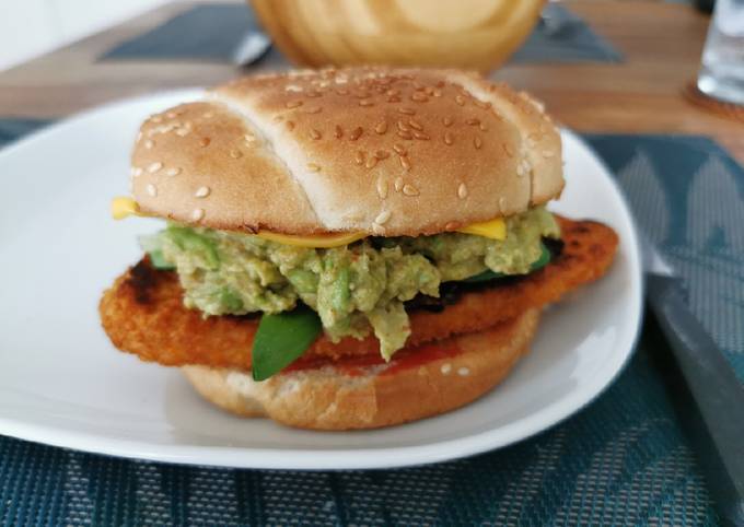 Recipe of Veggie avocado burger