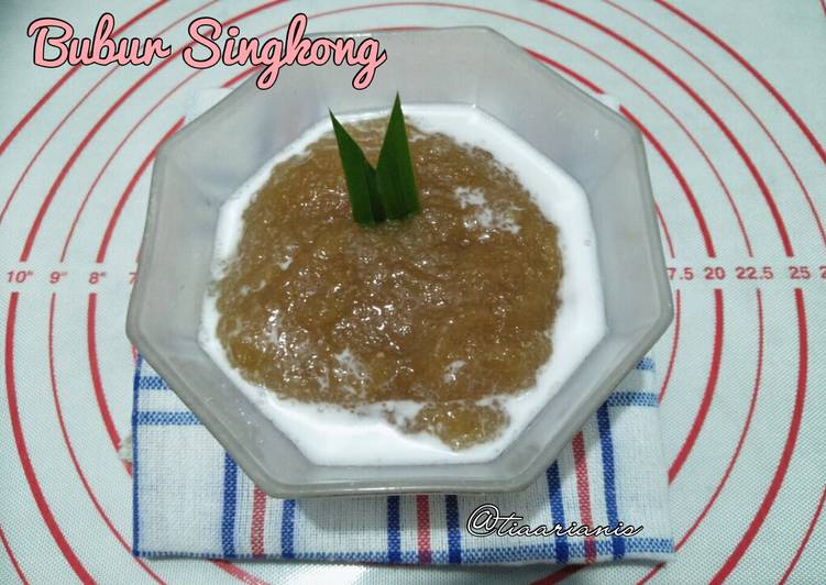 Mudah Cepat Memasak #30 Bubur Singkong Praktis Enak