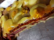 Una foto de salsa para panchos cebolla