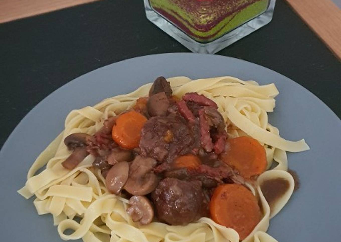 Boeuf bourguignon au cookeo