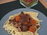 Boeuf bourguignon au cookeo