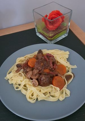 A picture of Beef Bourguignon (Cookeo).