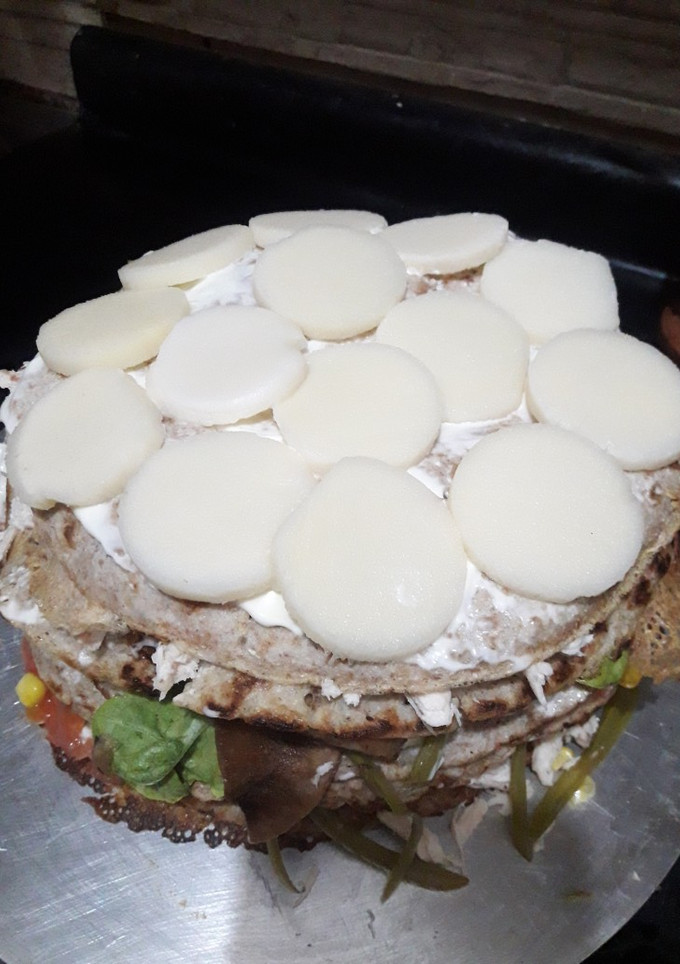 Una foto de Torta de verduras