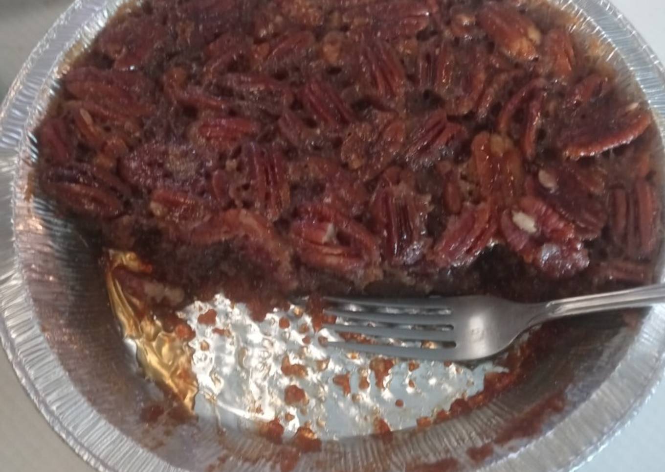 Nikki's Crustless Pecan Pie
