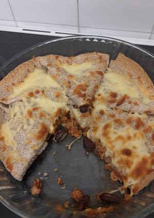 Töltött tortilla recept fotója