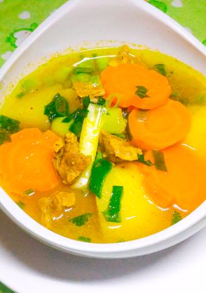 Foto resep Sup daging sapi enak, mudah ala khalimah kitchen's
