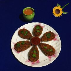 A picture of Mix Veg Cutlet.