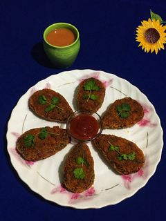 A picture of Mix Veg Cutlet.