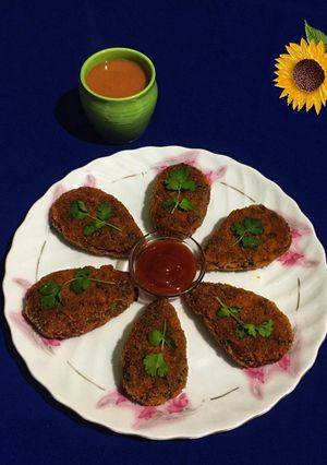 A picture of Mix Veg Cutlet.