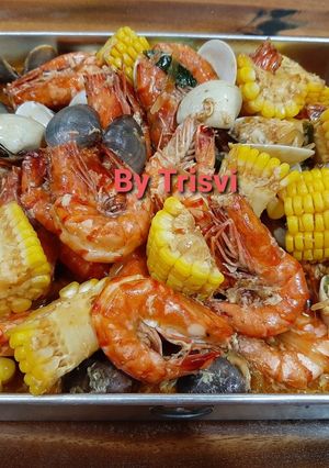 Foto resep Seafood Tumpah