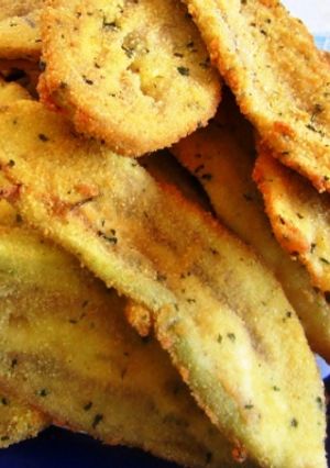 Una foto de Milanesa de berenjena