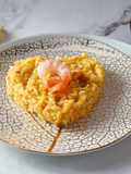 Risotto scampi con frutto della passione