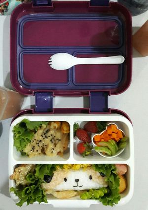 Foto resep Mommy bento dogie