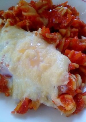 Foto principal de Espirales con huevos gratinados