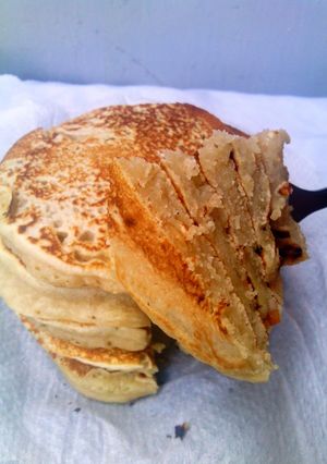 A picture of Peanut Butter Pancakes.