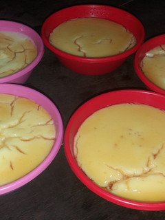 Una foto de Crema catalana con azúcar quemada