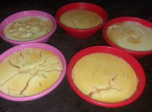 Una foto de Crema catalana con azúcar quemada