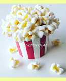 Cupcakes de cine "palomitas falsas de marshmallows" paso a paso