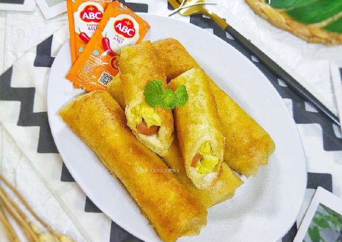 Langkah Mudah untuk Menyiapkan Lumpia Roti Tawar Sostel, Lezat Sekali