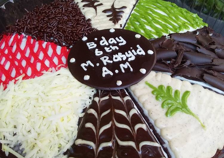 Resep Brownies pizza (brownies ny.liem) Anti Gagal