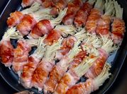 Hình ảnh của bò cuộn nấm kim châm