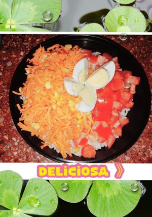 Una foto de Ensalada súper primavera _