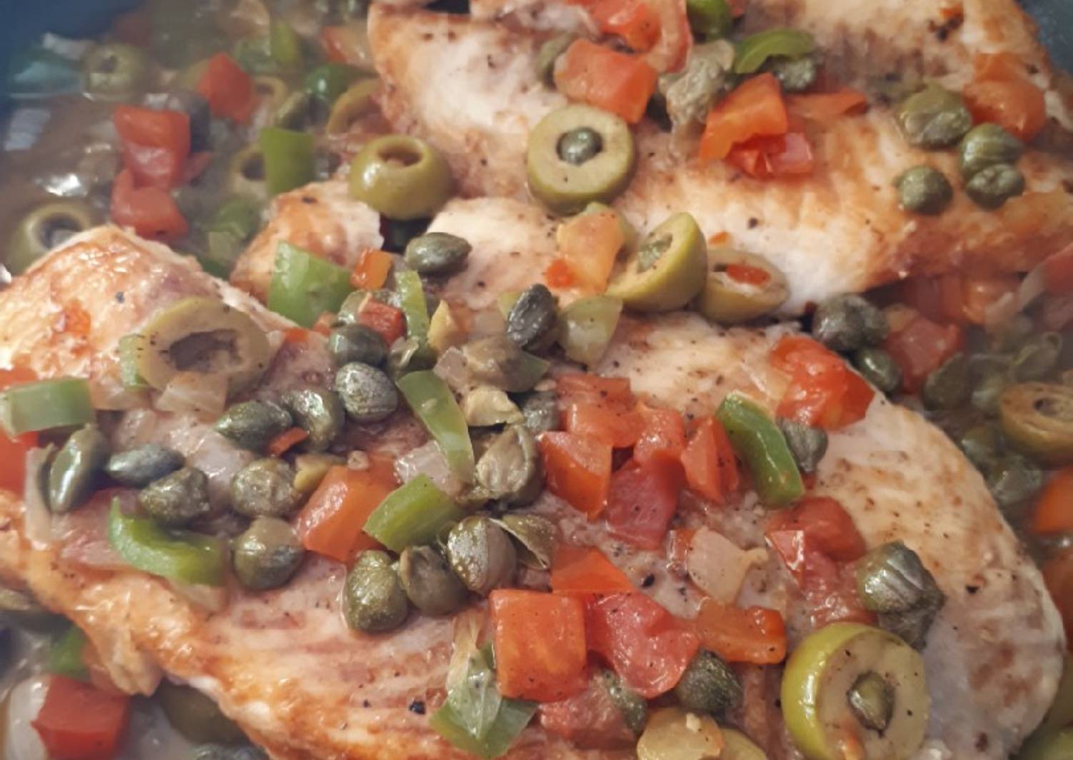 Pescado a la veracruzana fácil y deli (tilapia) Receta de Chiquita