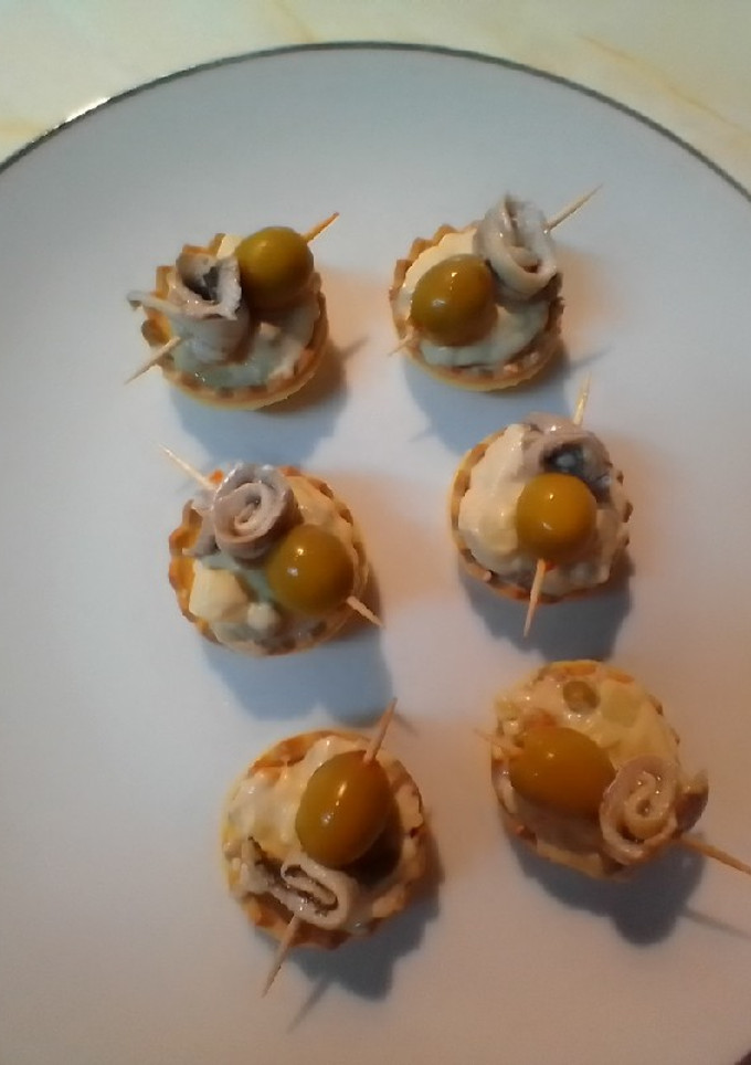 Una foto de Canapés de boquerones