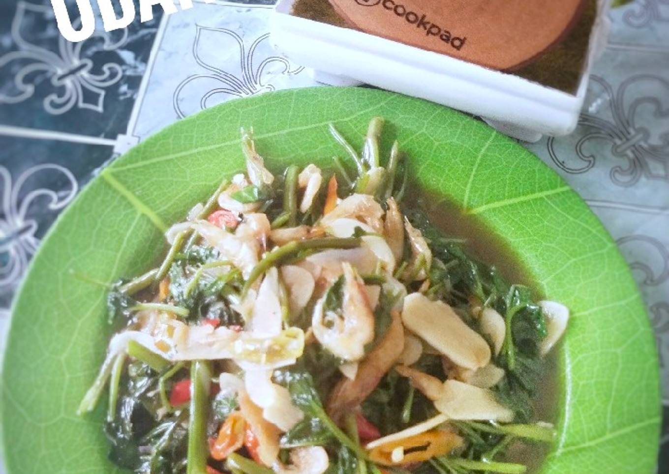Tumis Kangkung Udang