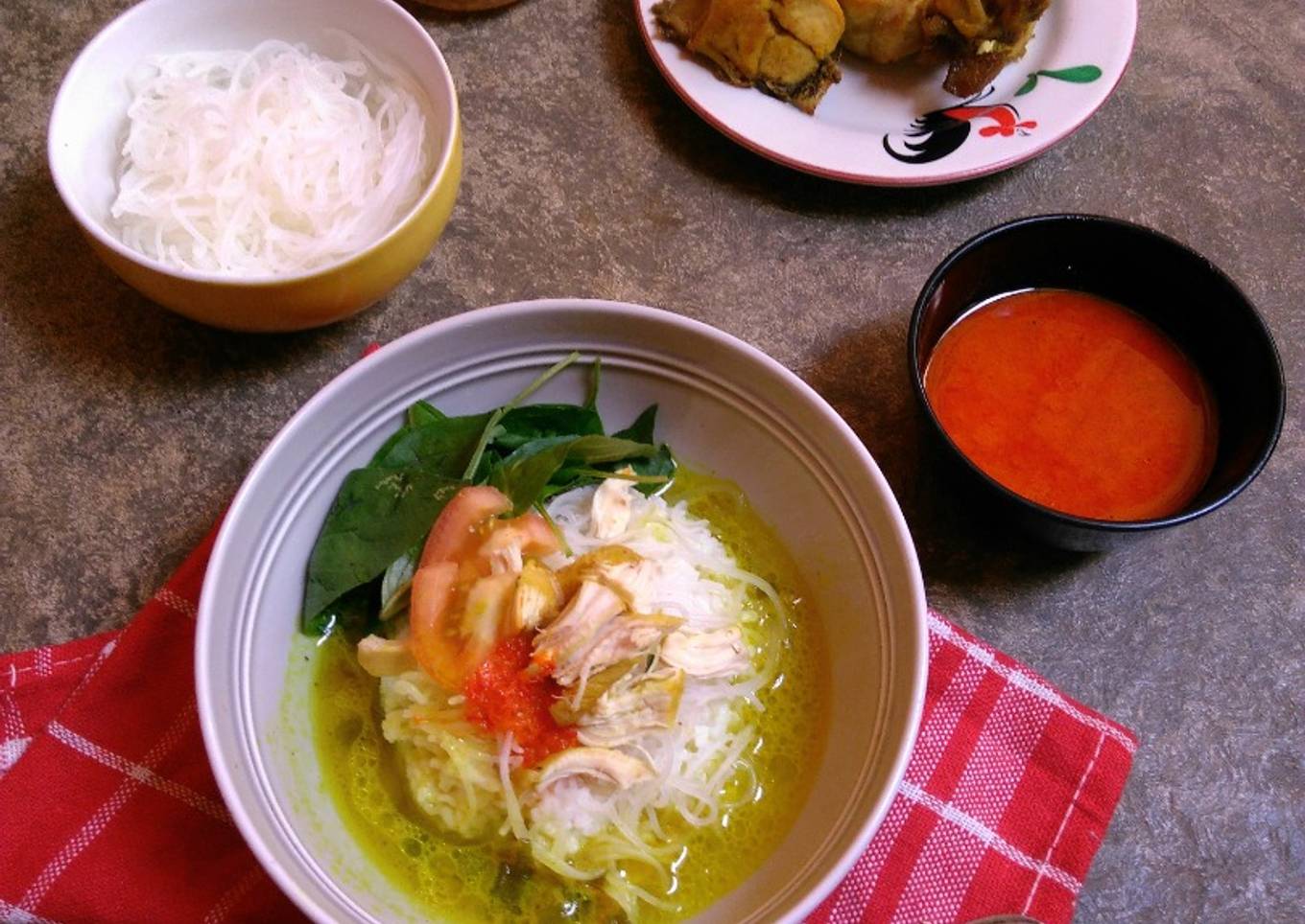 Cara Gampang Membuat Soto Ayam Santan yang Lezat