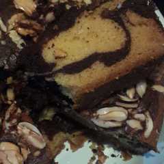 รูปของ Cake Jadul Marmer Coklat Tulip Takaran Mangkuk cangkir