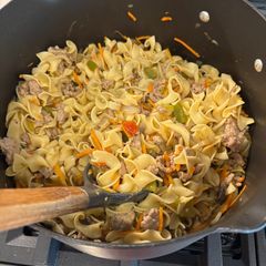 Turkey Egg Noodle Pasta A picture of Turkey Egg Noodle Pasta.