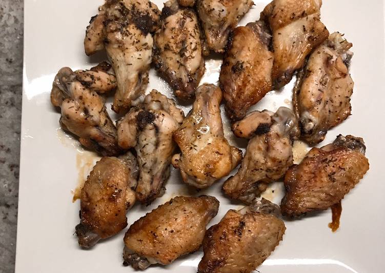 Alitas de pollo al horno