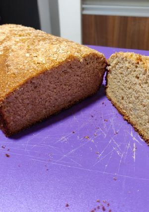 Una foto de Budín de pera