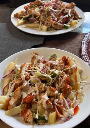 A picture of Chicken Shawarma Fries.