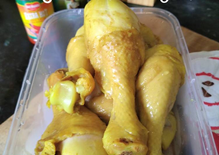 Resep Ayam Ungkep Kuning, Bisa Manjain Lidah