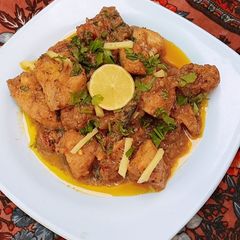 Black pepper Chicken Karahi A picture of Black pepper Chicken Karahi.
