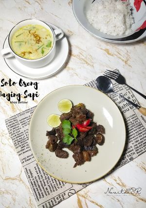 Foto resep Soto Oseng Sapi Khas Betawi