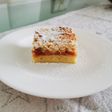 Morzsás epres pite