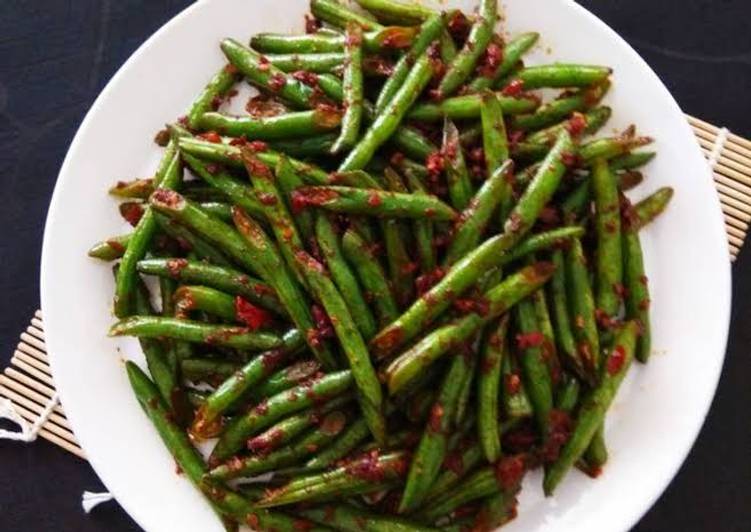 Tumis buncis terasi