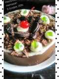 Mocca blackforest puding