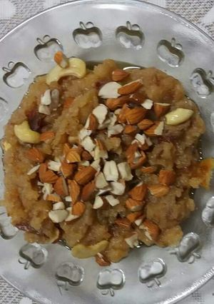 A picture of Bread halwa.