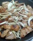 Ba rọi chiên áp chảo