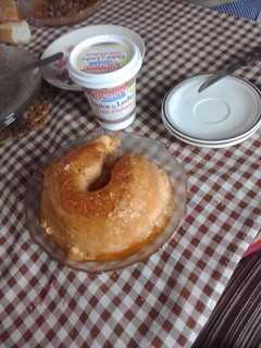 Una foto de Budín de pan sin horno