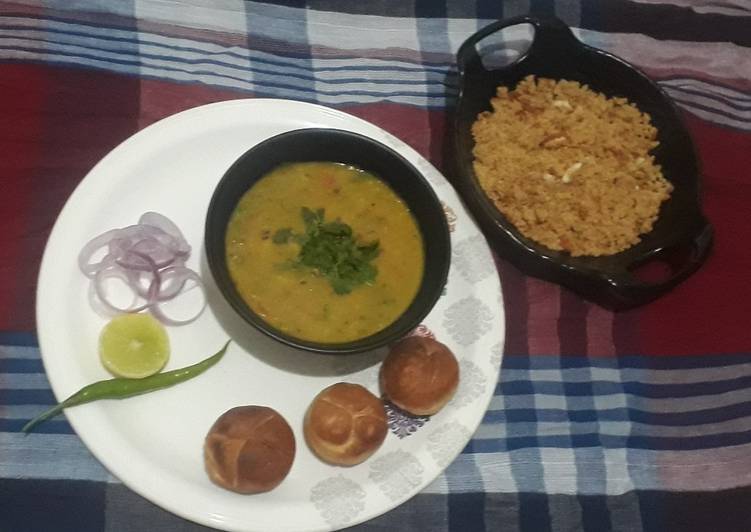 Easiest Way to Prepare Award-winning Dal bati churma