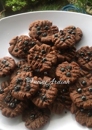 Foto resep Cookies coklat (tanpa oven)