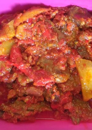 Foto resep Dendeng balado basah