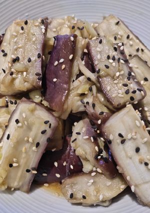A picture of Steamed Eggplant.