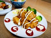 Gambar ayam karage anak