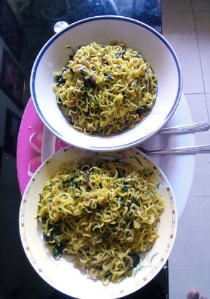 A picture of Vegetable indomie.